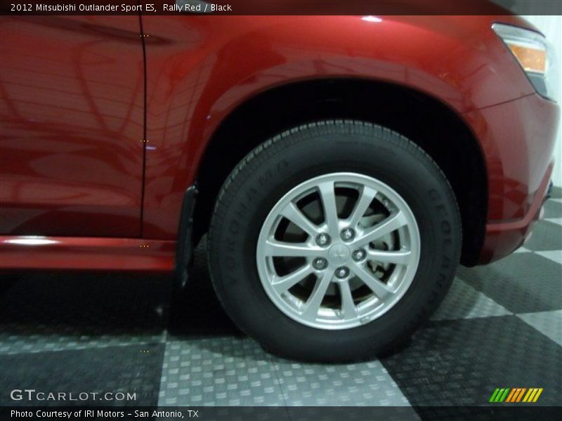 Rally Red / Black 2012 Mitsubishi Outlander Sport ES