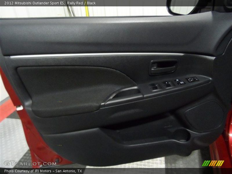 Rally Red / Black 2012 Mitsubishi Outlander Sport ES