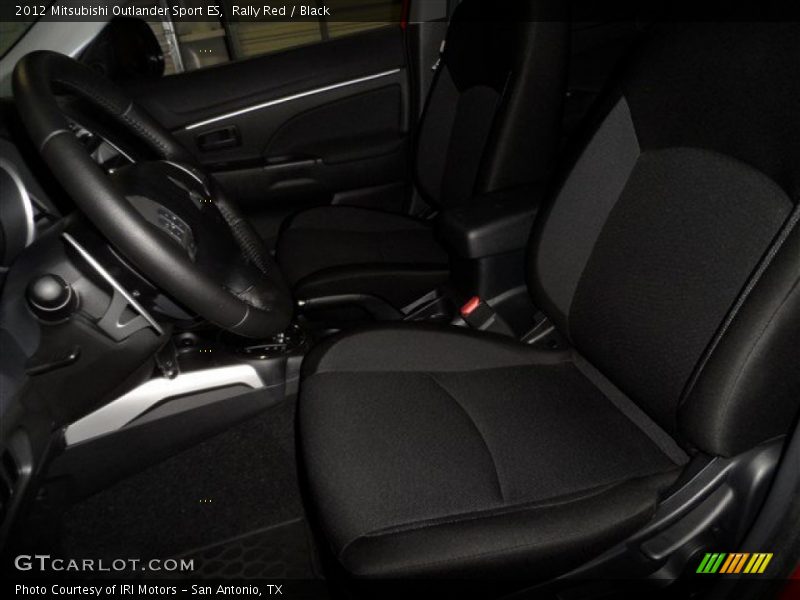 Rally Red / Black 2012 Mitsubishi Outlander Sport ES