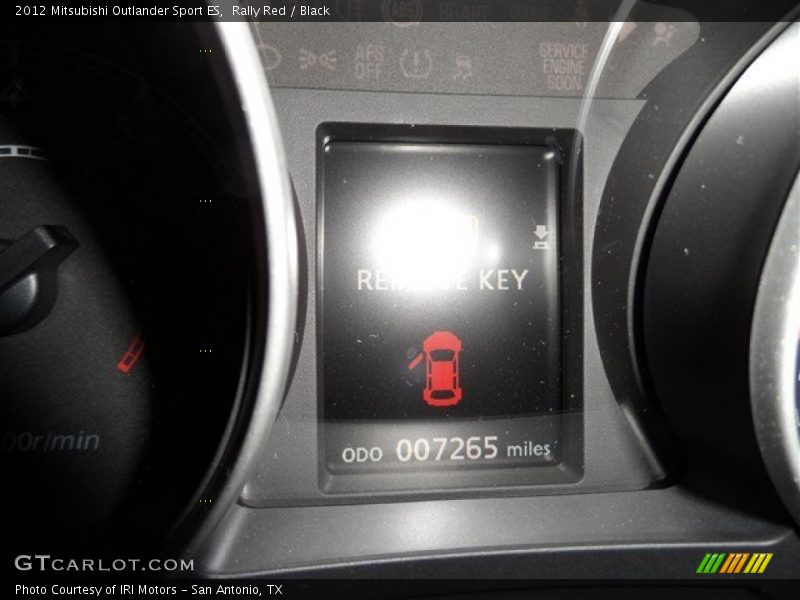 Rally Red / Black 2012 Mitsubishi Outlander Sport ES