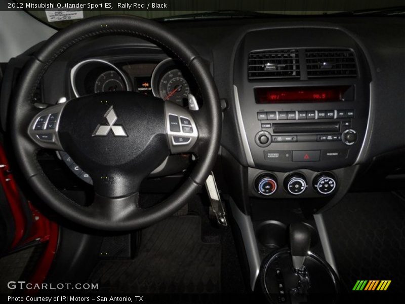 Rally Red / Black 2012 Mitsubishi Outlander Sport ES