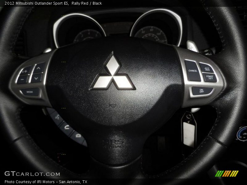 Rally Red / Black 2012 Mitsubishi Outlander Sport ES