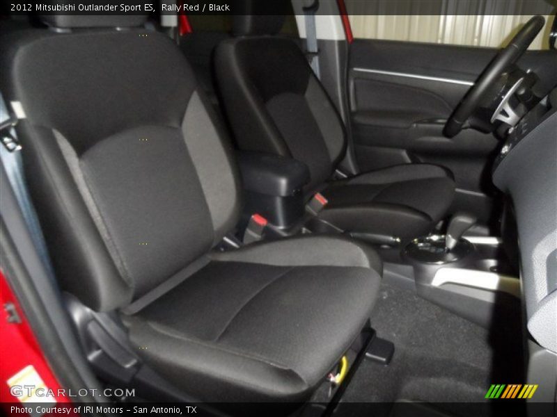 Rally Red / Black 2012 Mitsubishi Outlander Sport ES