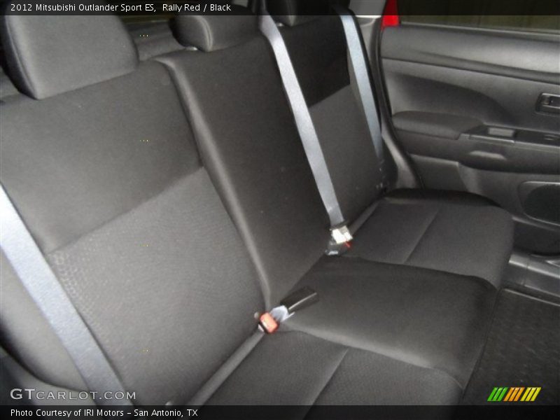 Rally Red / Black 2012 Mitsubishi Outlander Sport ES
