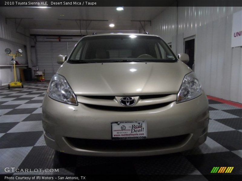 Desert Sand Mica / Taupe 2010 Toyota Sienna XLE