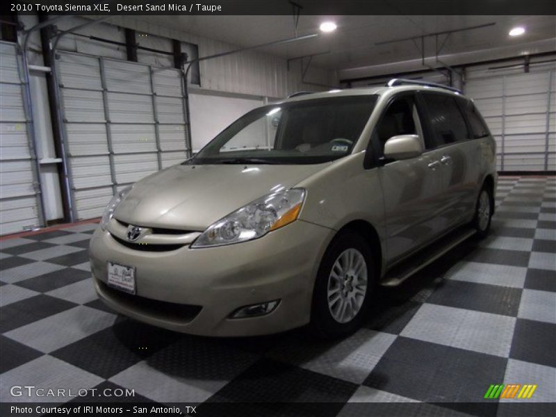 Desert Sand Mica / Taupe 2010 Toyota Sienna XLE