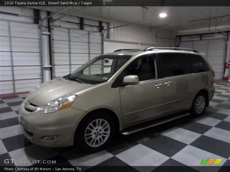 Desert Sand Mica / Taupe 2010 Toyota Sienna XLE