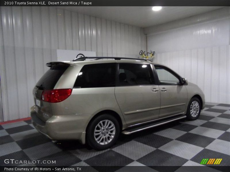 Desert Sand Mica / Taupe 2010 Toyota Sienna XLE