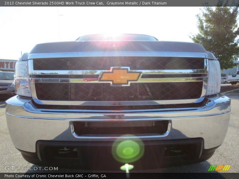 Graystone Metallic / Dark Titanium 2013 Chevrolet Silverado 2500HD Work Truck Crew Cab