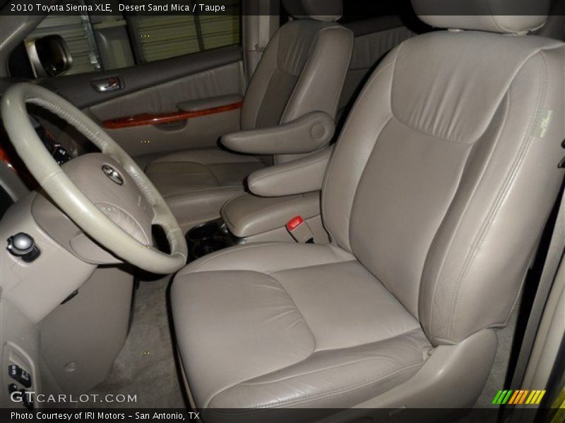 Desert Sand Mica / Taupe 2010 Toyota Sienna XLE