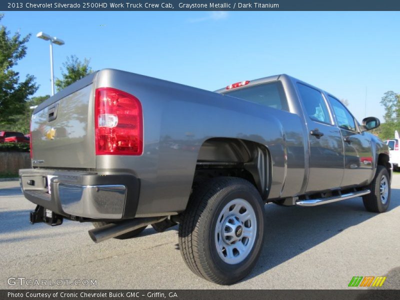 Graystone Metallic / Dark Titanium 2013 Chevrolet Silverado 2500HD Work Truck Crew Cab