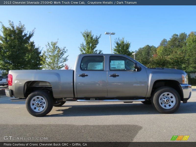 Graystone Metallic / Dark Titanium 2013 Chevrolet Silverado 2500HD Work Truck Crew Cab