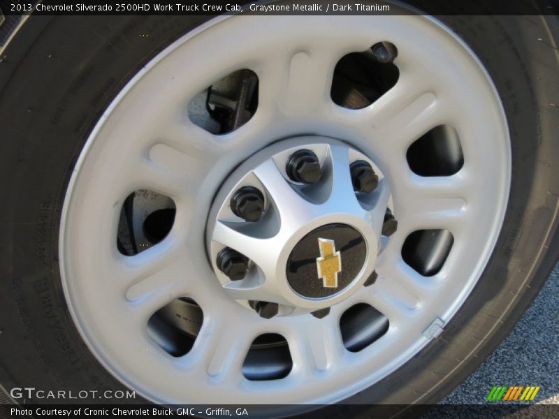 Graystone Metallic / Dark Titanium 2013 Chevrolet Silverado 2500HD Work Truck Crew Cab