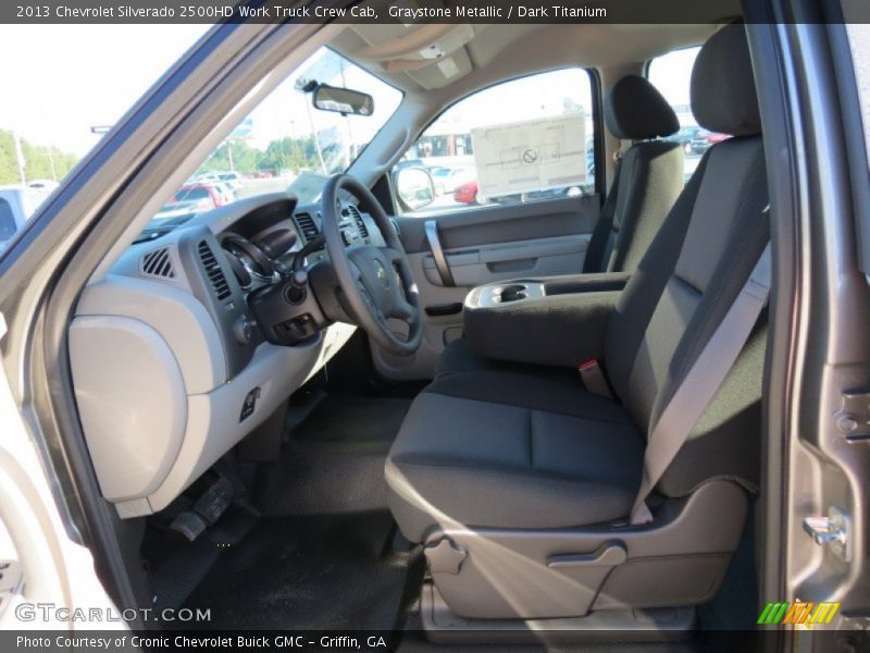 Graystone Metallic / Dark Titanium 2013 Chevrolet Silverado 2500HD Work Truck Crew Cab