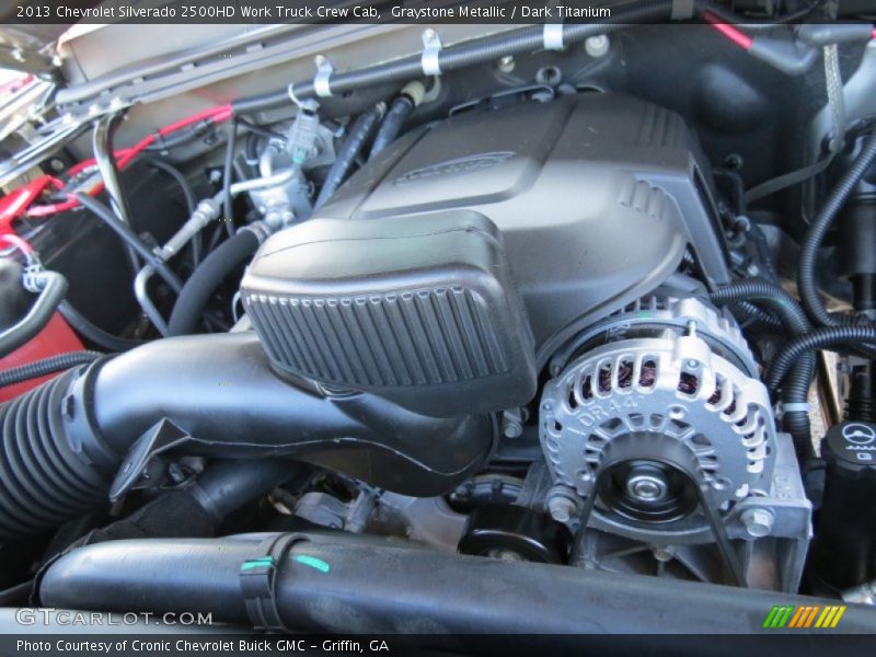 Graystone Metallic / Dark Titanium 2013 Chevrolet Silverado 2500HD Work Truck Crew Cab