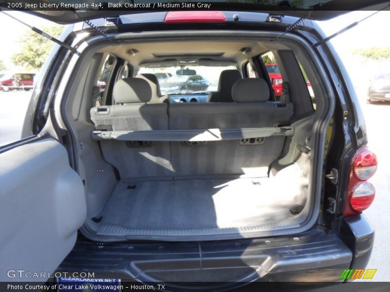 Black Clearcoat / Medium Slate Gray 2005 Jeep Liberty Renegade 4x4