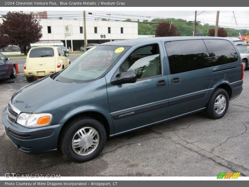 Blue Granite Metallic / Medium Gray 2004 Chevrolet Venture Plus