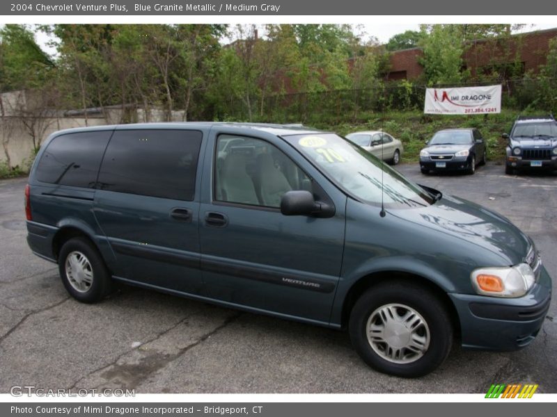 Blue Granite Metallic / Medium Gray 2004 Chevrolet Venture Plus