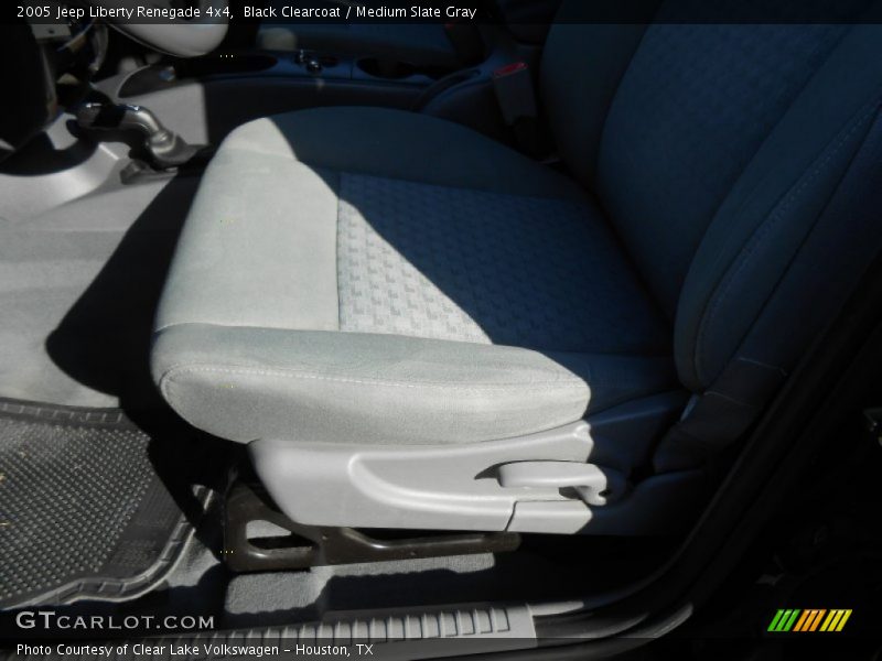 Black Clearcoat / Medium Slate Gray 2005 Jeep Liberty Renegade 4x4