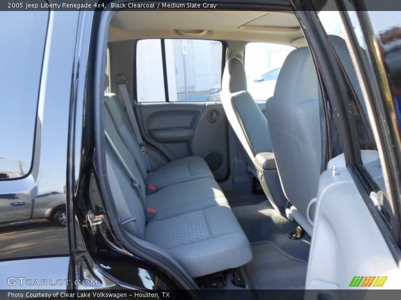 Black Clearcoat / Medium Slate Gray 2005 Jeep Liberty Renegade 4x4