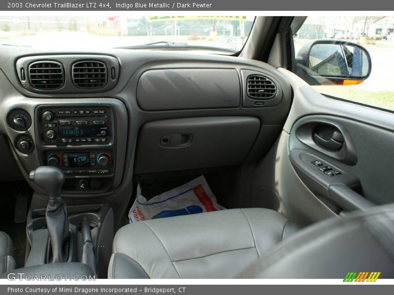 Indigo Blue Metallic / Dark Pewter 2003 Chevrolet TrailBlazer LTZ 4x4