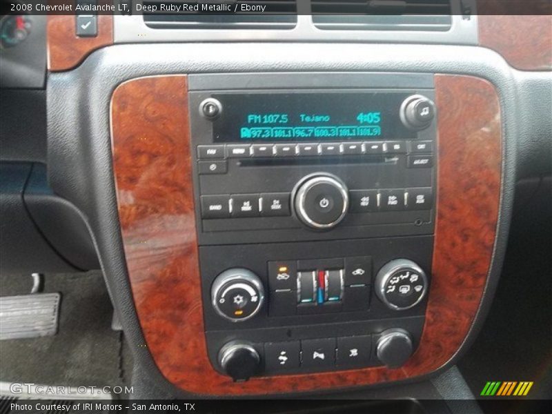 Deep Ruby Red Metallic / Ebony 2008 Chevrolet Avalanche LT