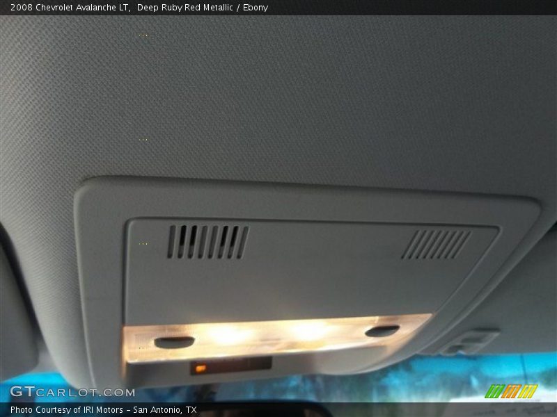 Deep Ruby Red Metallic / Ebony 2008 Chevrolet Avalanche LT