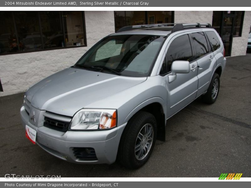 Sterling Silver Metallic / Charcoal Gray 2004 Mitsubishi Endeavor Limited AWD