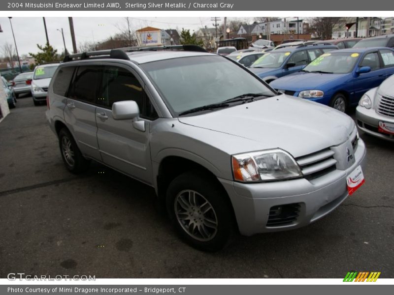 Sterling Silver Metallic / Charcoal Gray 2004 Mitsubishi Endeavor Limited AWD