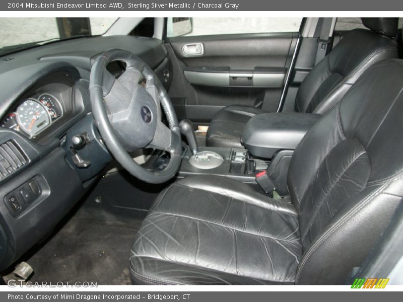 Sterling Silver Metallic / Charcoal Gray 2004 Mitsubishi Endeavor Limited AWD