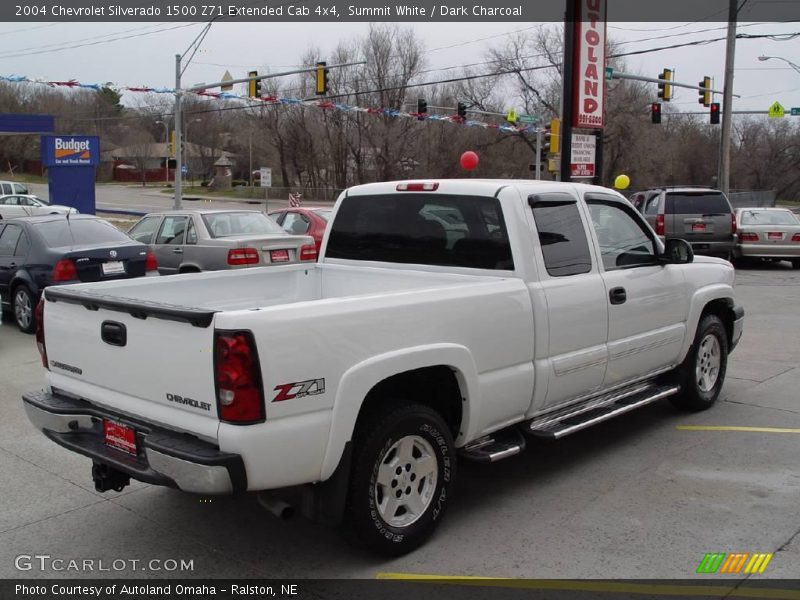 Summit White / Dark Charcoal 2004 Chevrolet Silverado 1500 Z71 Extended Cab 4x4