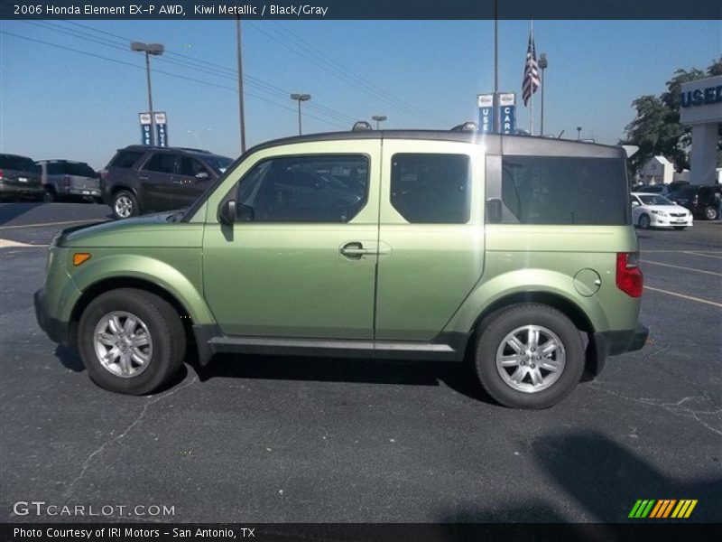 Kiwi Metallic / Black/Gray 2006 Honda Element EX-P AWD