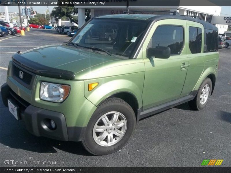 Kiwi Metallic / Black/Gray 2006 Honda Element EX-P AWD