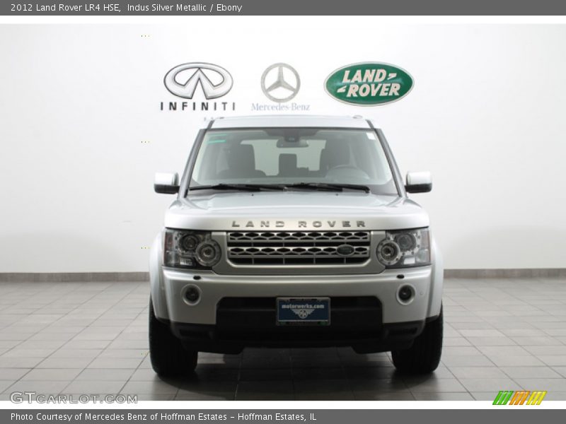Indus Silver Metallic / Ebony 2012 Land Rover LR4 HSE
