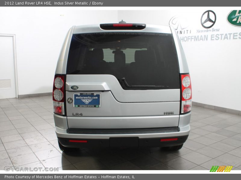 Indus Silver Metallic / Ebony 2012 Land Rover LR4 HSE