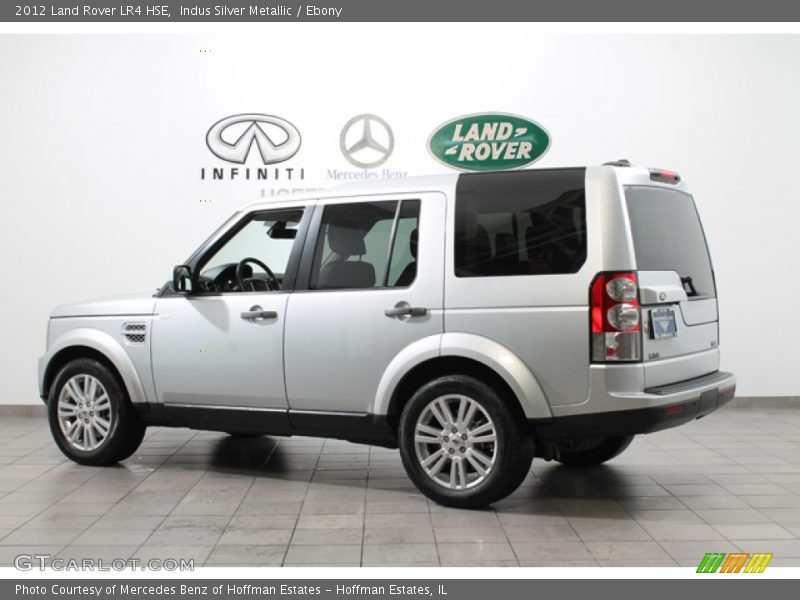 Indus Silver Metallic / Ebony 2012 Land Rover LR4 HSE