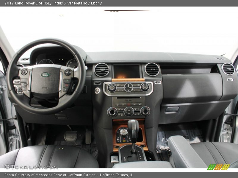 Indus Silver Metallic / Ebony 2012 Land Rover LR4 HSE