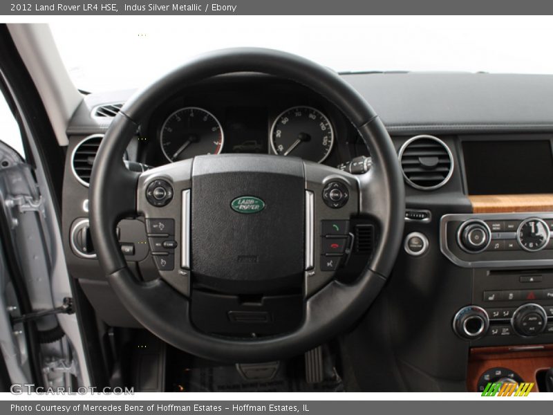 Indus Silver Metallic / Ebony 2012 Land Rover LR4 HSE