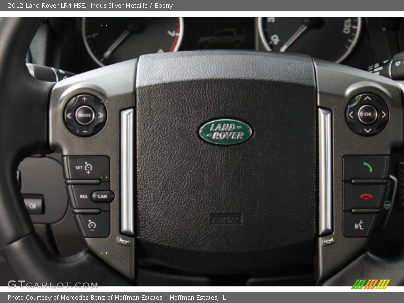 Indus Silver Metallic / Ebony 2012 Land Rover LR4 HSE