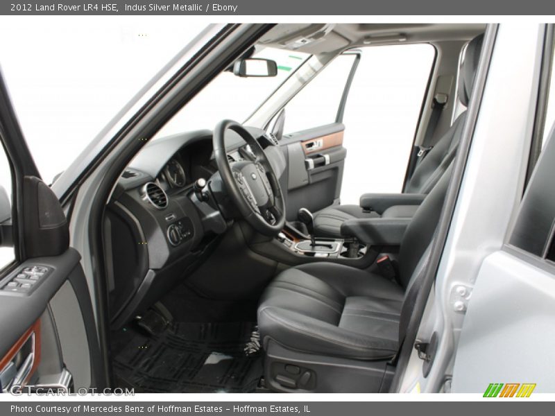 Indus Silver Metallic / Ebony 2012 Land Rover LR4 HSE