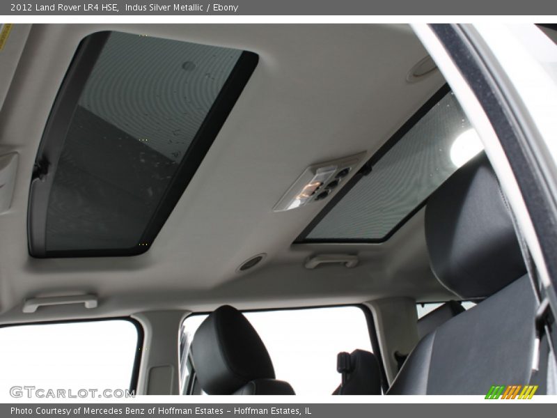 Indus Silver Metallic / Ebony 2012 Land Rover LR4 HSE