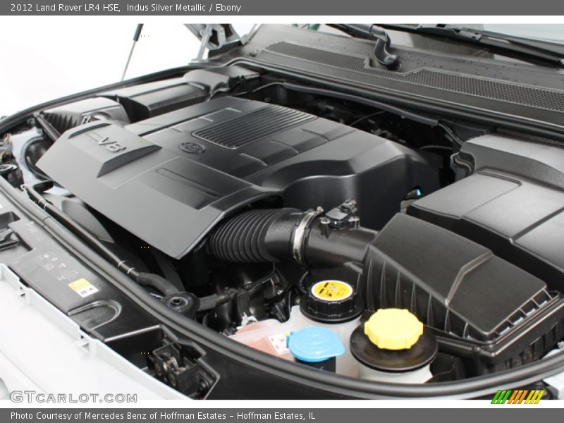 Indus Silver Metallic / Ebony 2012 Land Rover LR4 HSE