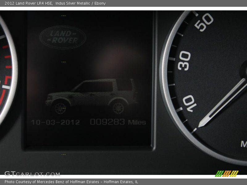 Indus Silver Metallic / Ebony 2012 Land Rover LR4 HSE