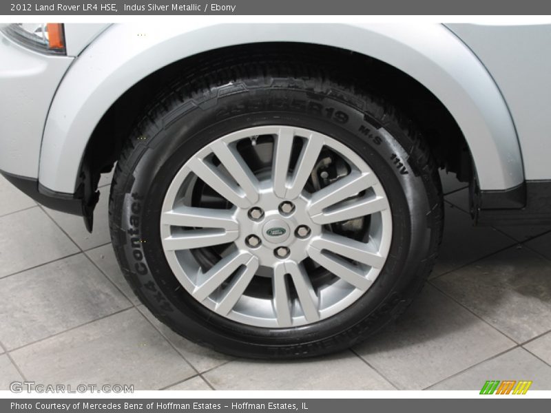 Indus Silver Metallic / Ebony 2012 Land Rover LR4 HSE