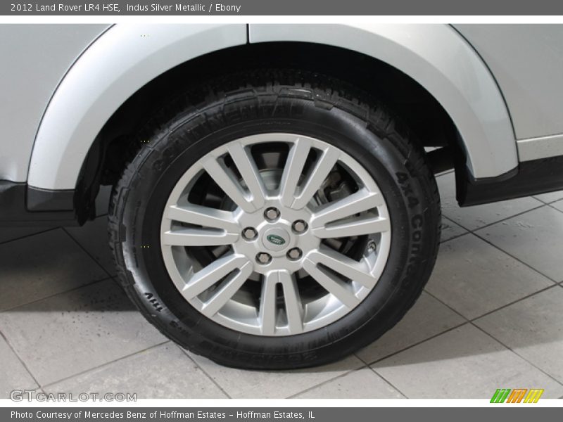 Indus Silver Metallic / Ebony 2012 Land Rover LR4 HSE
