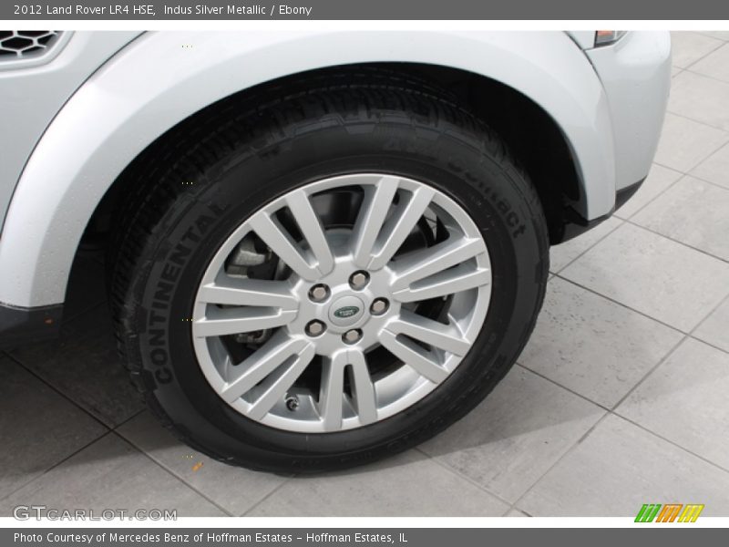 Indus Silver Metallic / Ebony 2012 Land Rover LR4 HSE