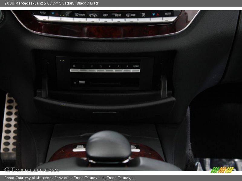 Black / Black 2008 Mercedes-Benz S 63 AMG Sedan