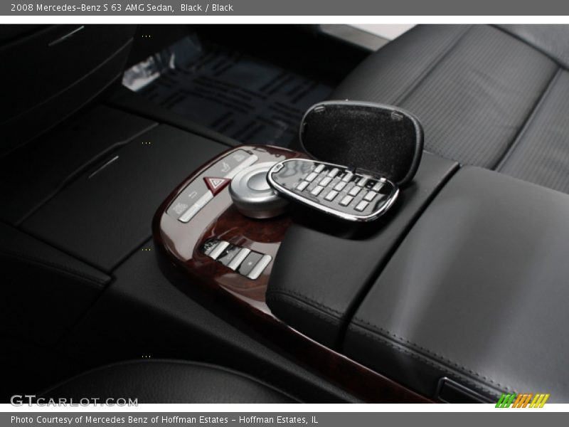 Black / Black 2008 Mercedes-Benz S 63 AMG Sedan