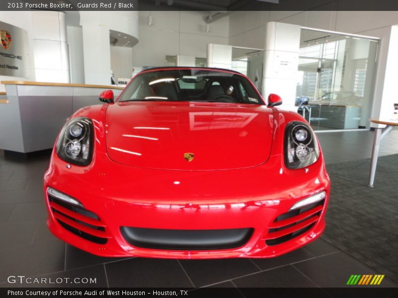 Guards Red / Black 2013 Porsche Boxster