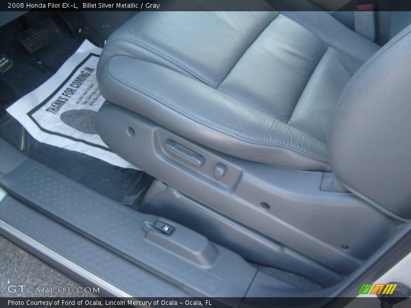 Billet Silver Metallic / Gray 2008 Honda Pilot EX-L